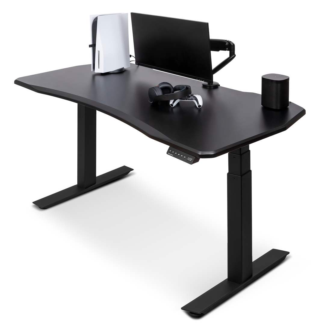Lifestyle Shot of Gaming Standing Desk