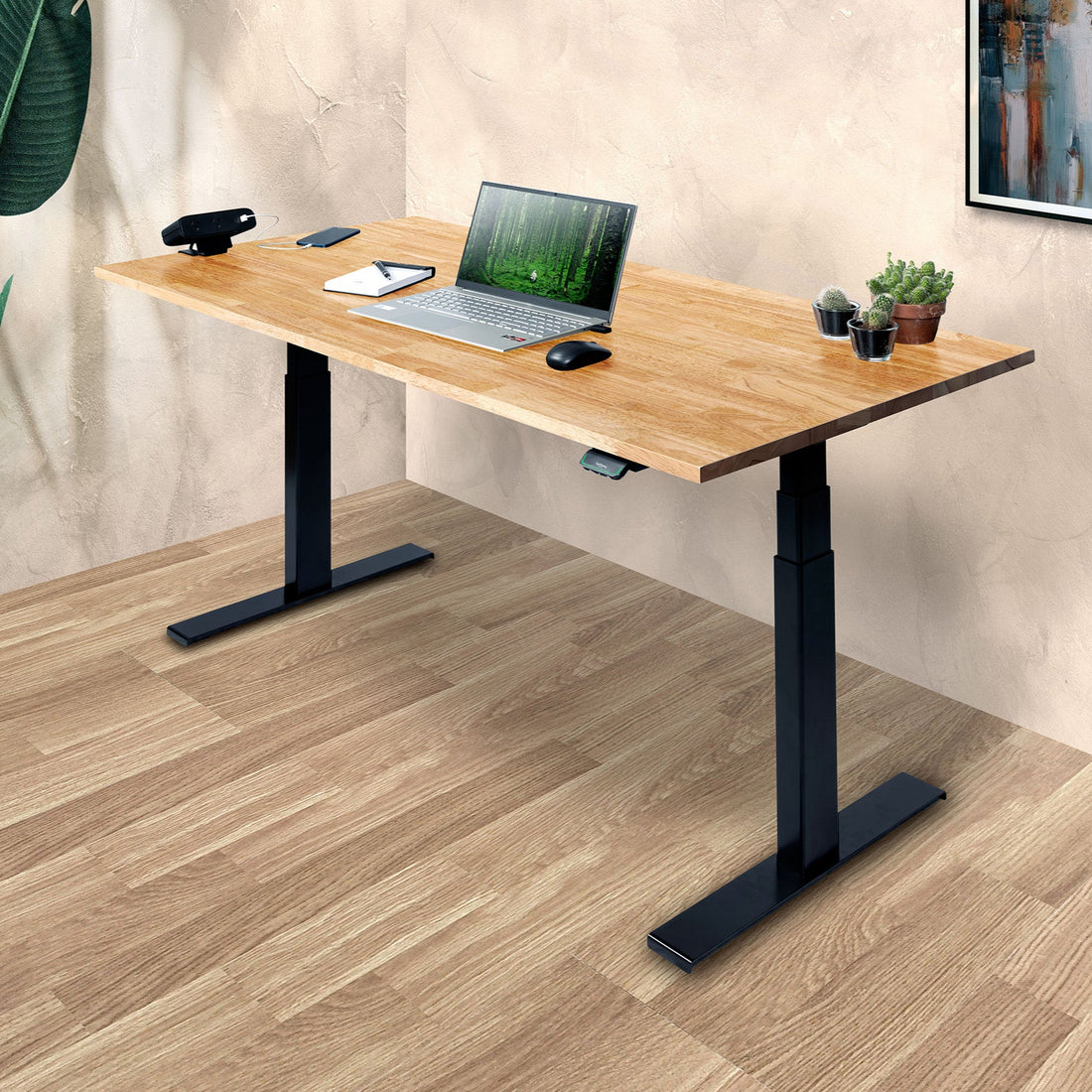 KLIK Series Rubberwood Standing Desks