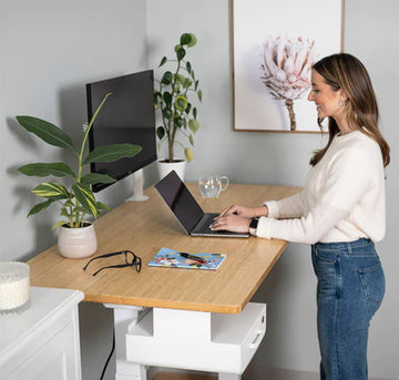 Bamboo Standing Desk