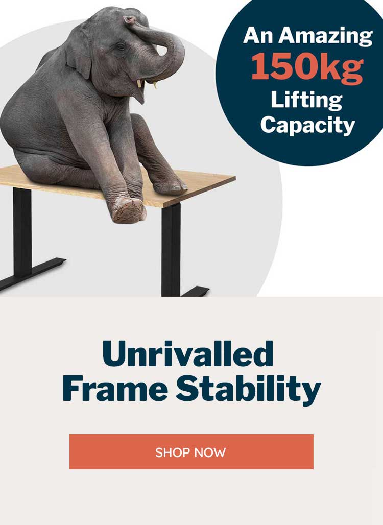 Unrivalled Frame Stability for Standing Desks