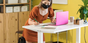How do I stop my standing desk from wobbling