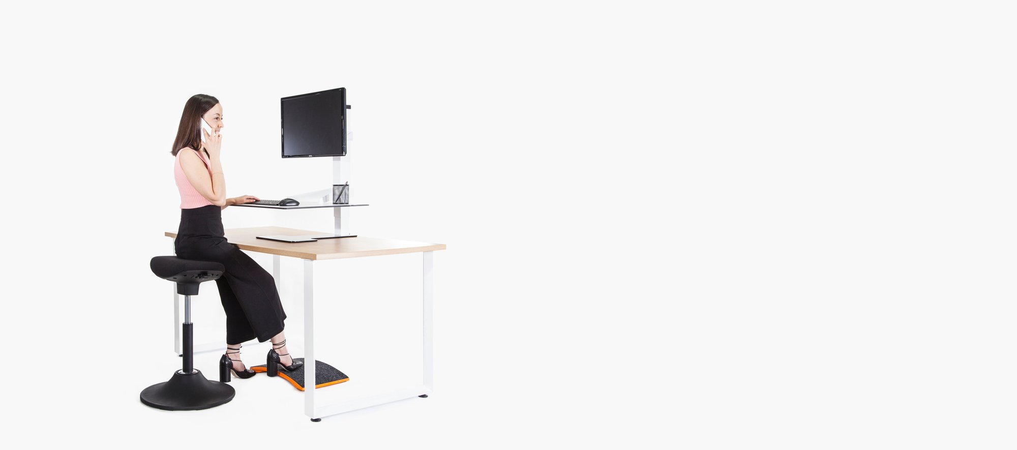 Small Sit Stand Desk