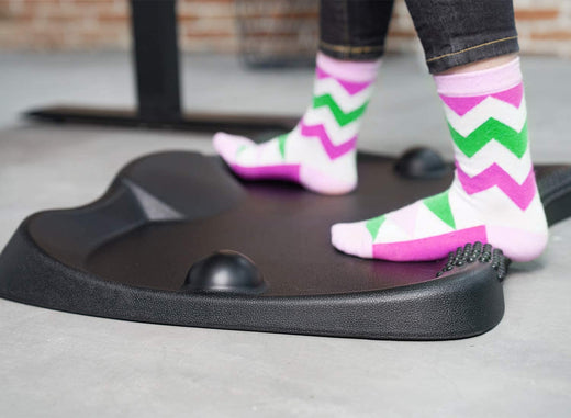 standing desk balance board vs mat