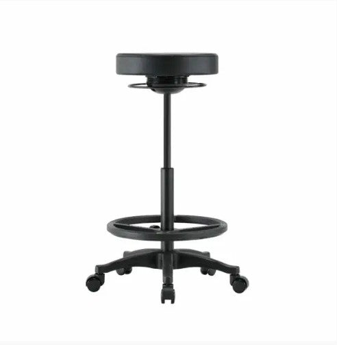 Tall stool with discount wheels