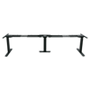 PRO+ Corner Acacia Standing Desk