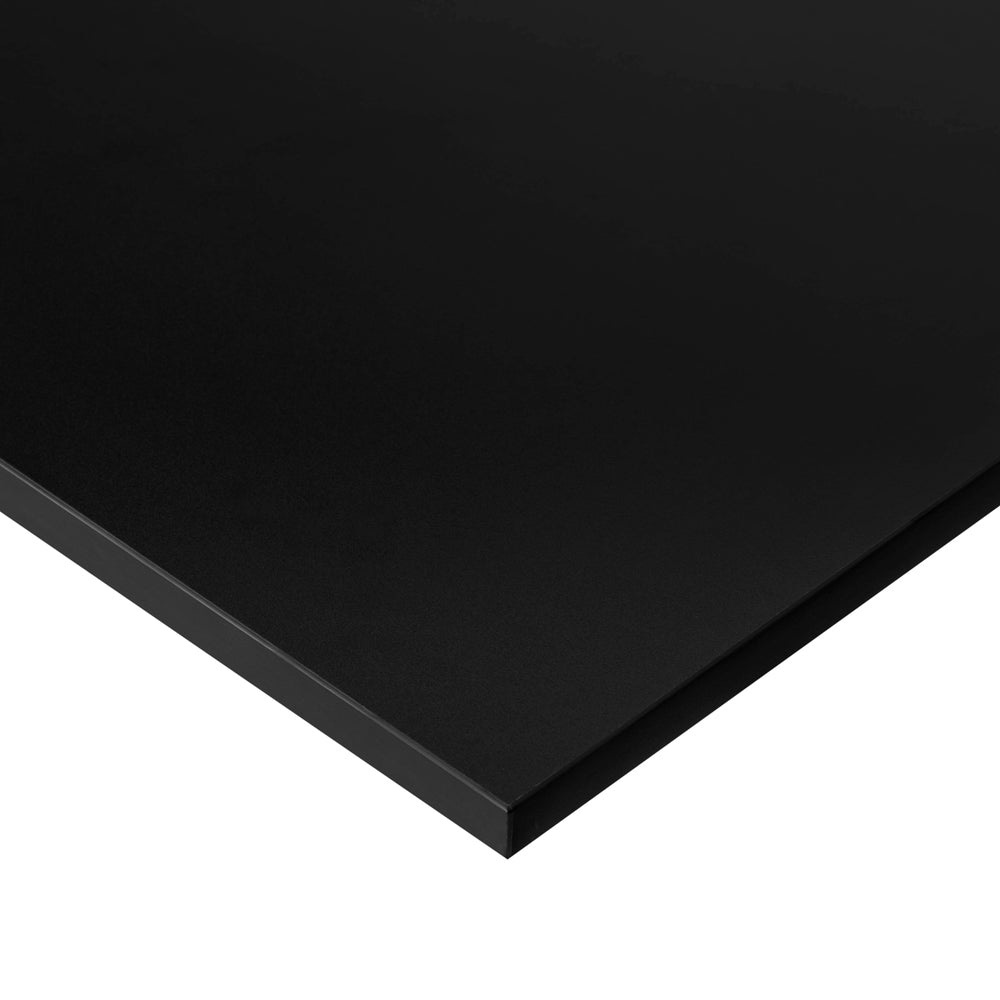 Black Melamine Desktop