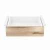 Timber Face Metal Drawer