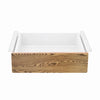 Timber Face Metal Drawer