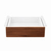Timber Face Metal Drawer