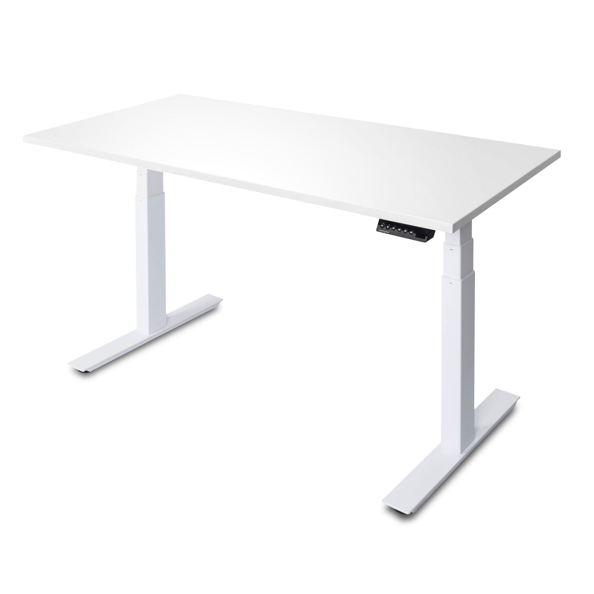 White Melamine Standing Desk