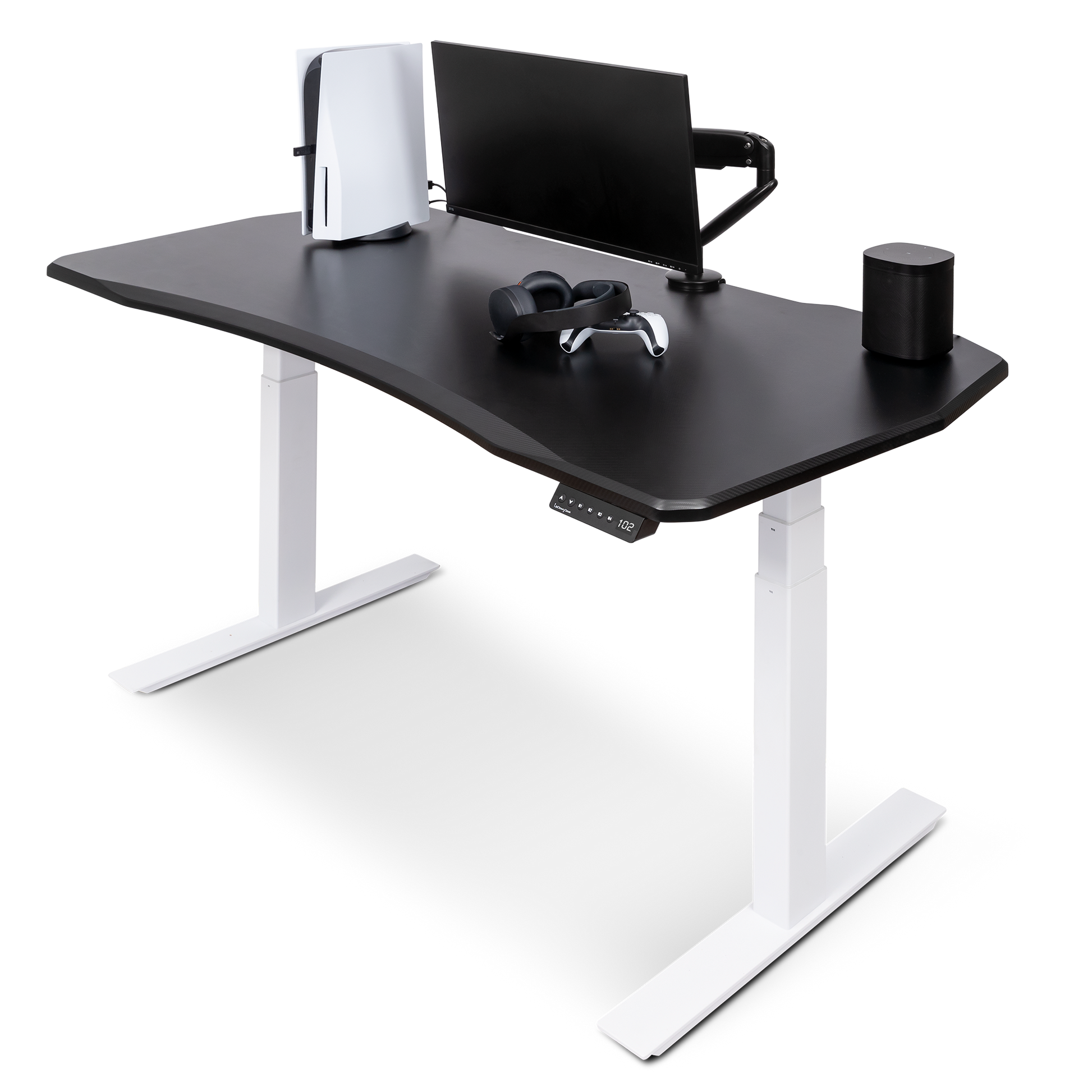 Lifestyle Shot of Gaming Standing Desk
