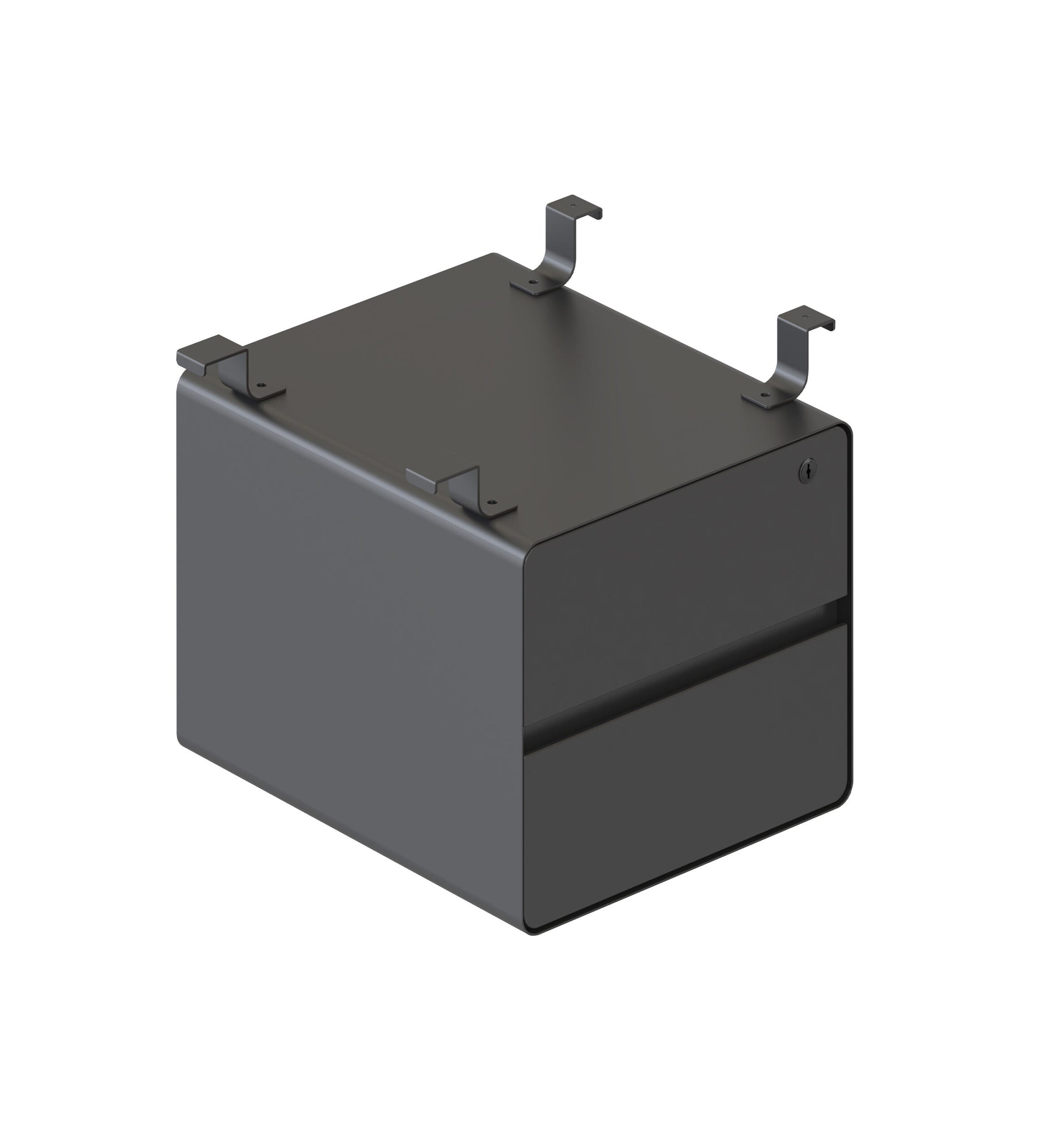 UpDown Hanging Pedestal 2 Drawer Cabinet