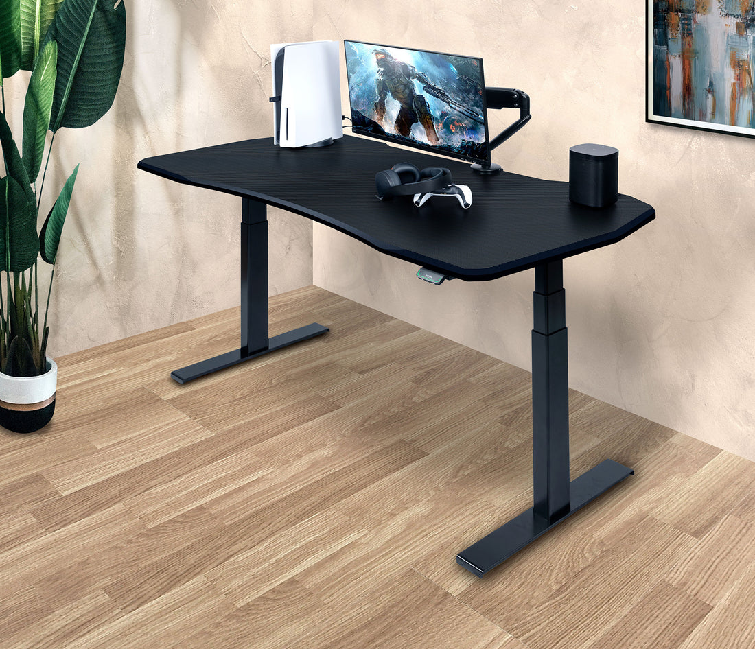 KLIK Series Graphite Gaming Standing Desk