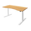 KLIK Bamboo Ergo Curve Standing Desk