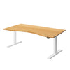KLIK Bamboo Ergo Curve Standing Desk