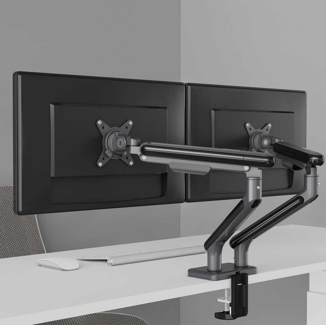 UpDown Neo Slim Dual Monitor Arm