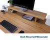Manual Crank Dark Recycled Messmate Standing Desk