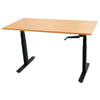 Manual Crank Melamine Standing Desk
