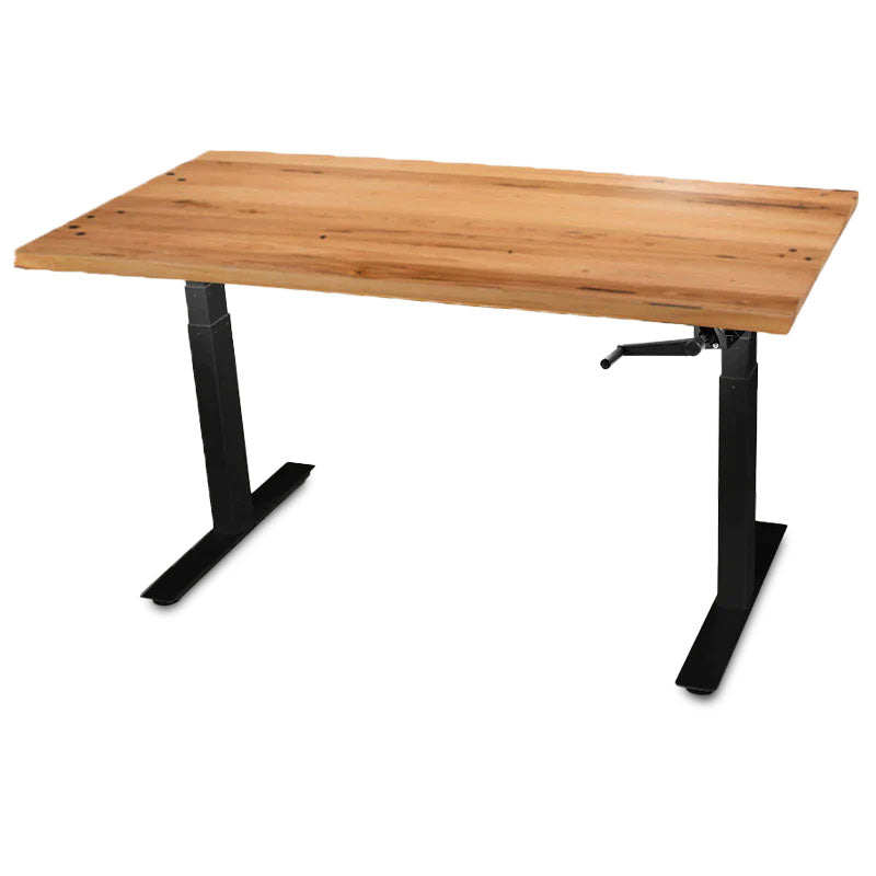 PRO Series Dark Recycled Messmate Manual Standing Desk | UpDown Desk