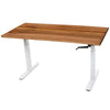 Manual Crank Dark Recycled Messmate Standing Desk