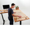 PRO+ Corner Recycled Messmate Standing Desk