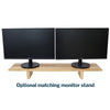 PRO+ Corner Rubberwood Standing Desk