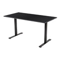 Fixed Graphite Gaming Desk