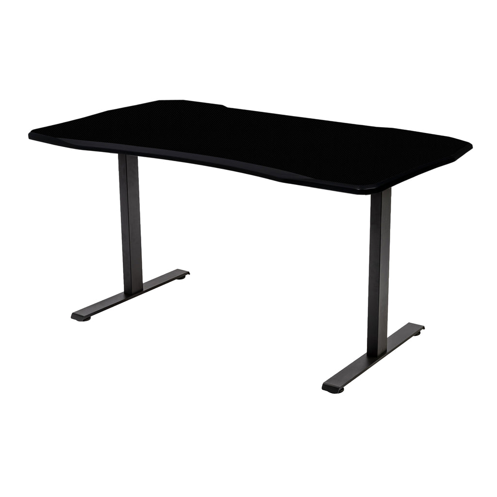Fixed Graphite Gaming Desk