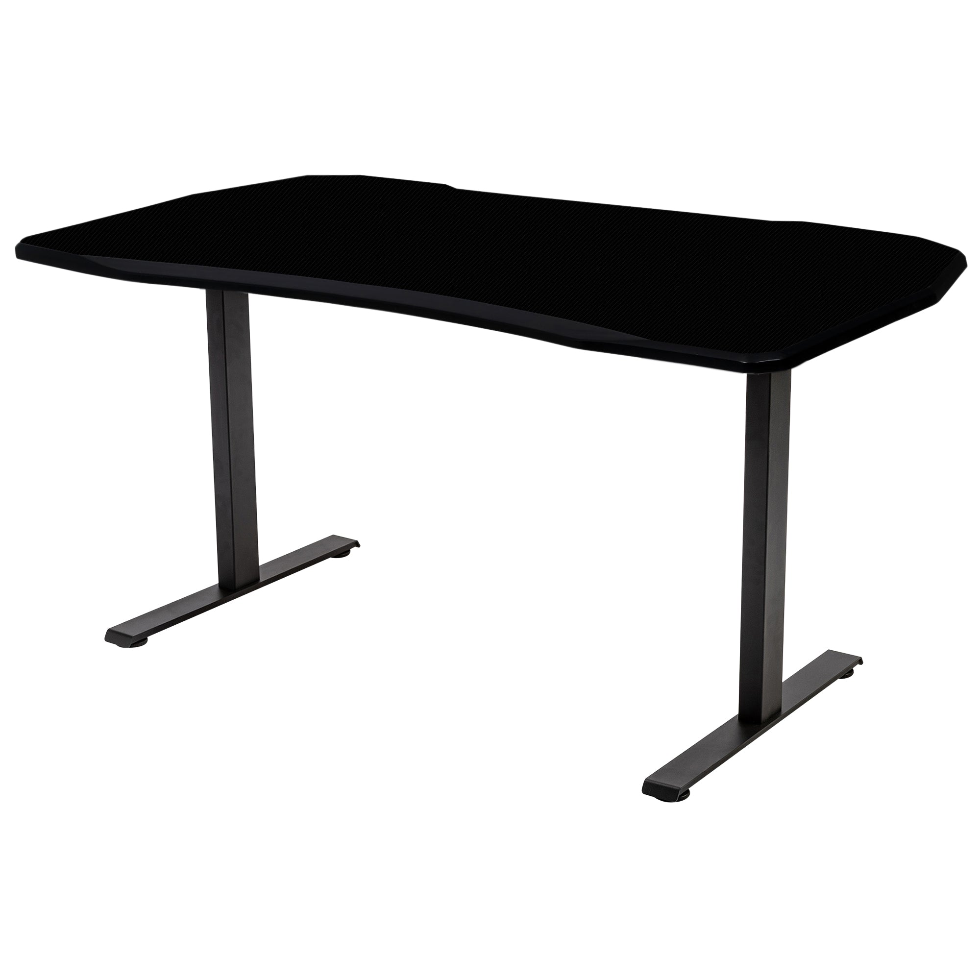 Fixed Graphite Gaming Desk