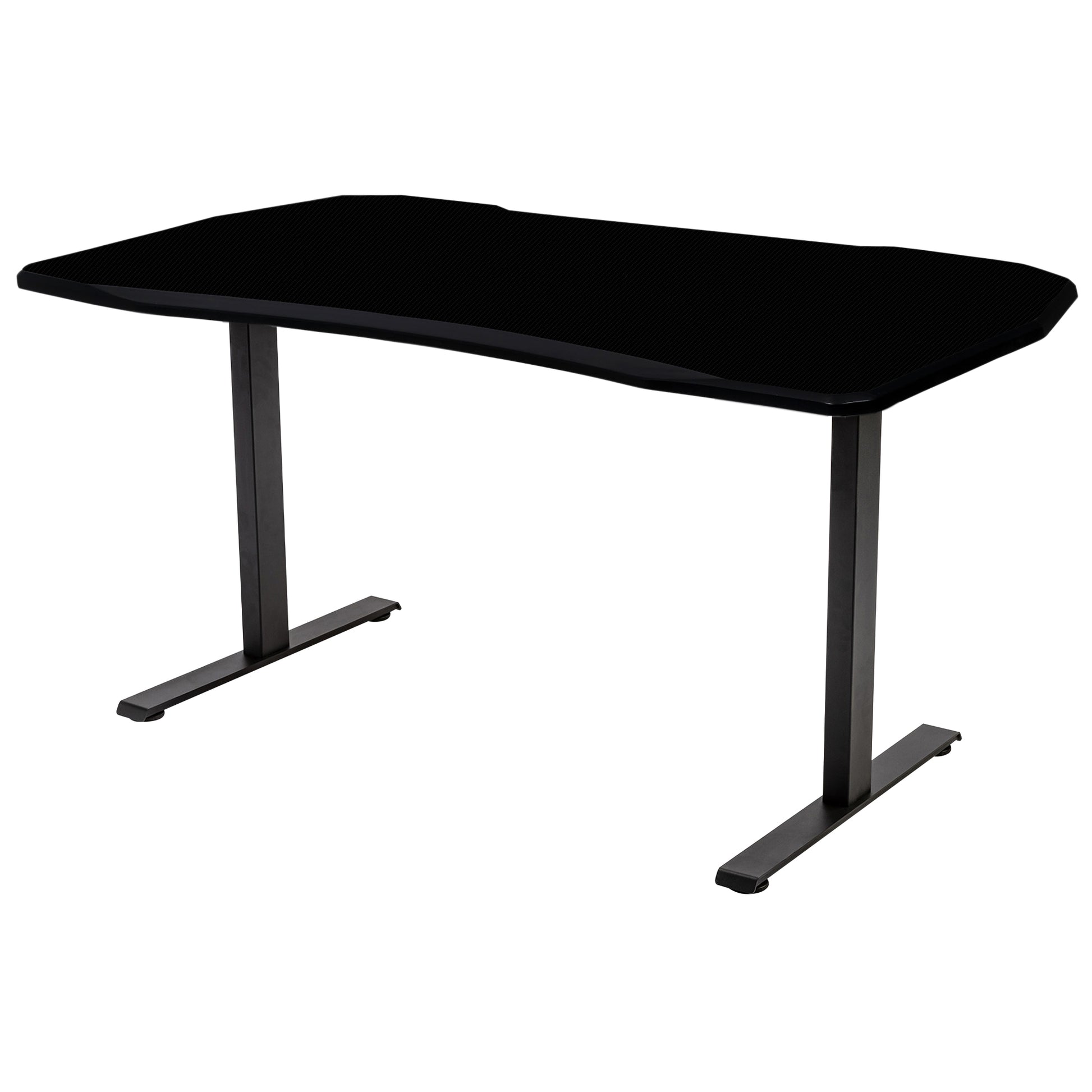 Fixed Graphite Gaming Desk