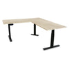 PRO+ Corner Melamine Standing Desk