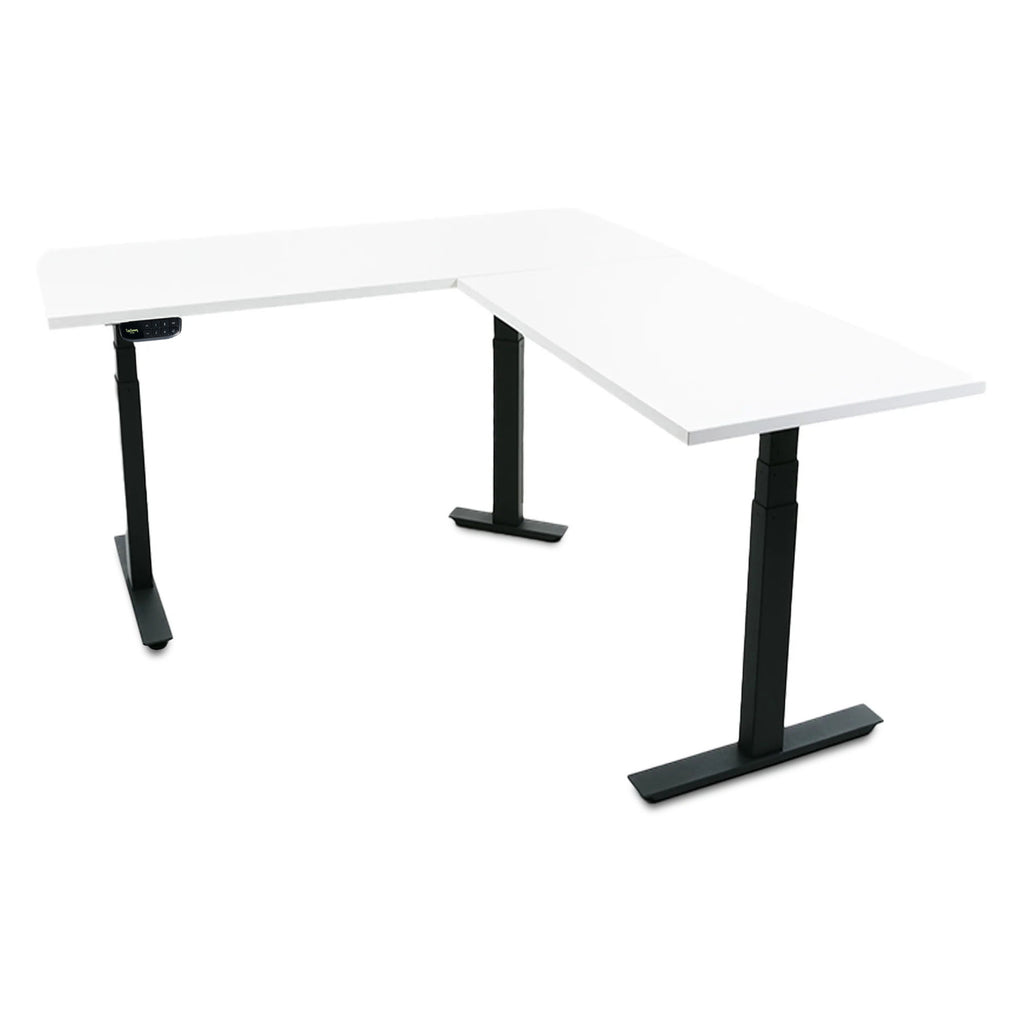PRO+ Corner Melamine Standing Desk