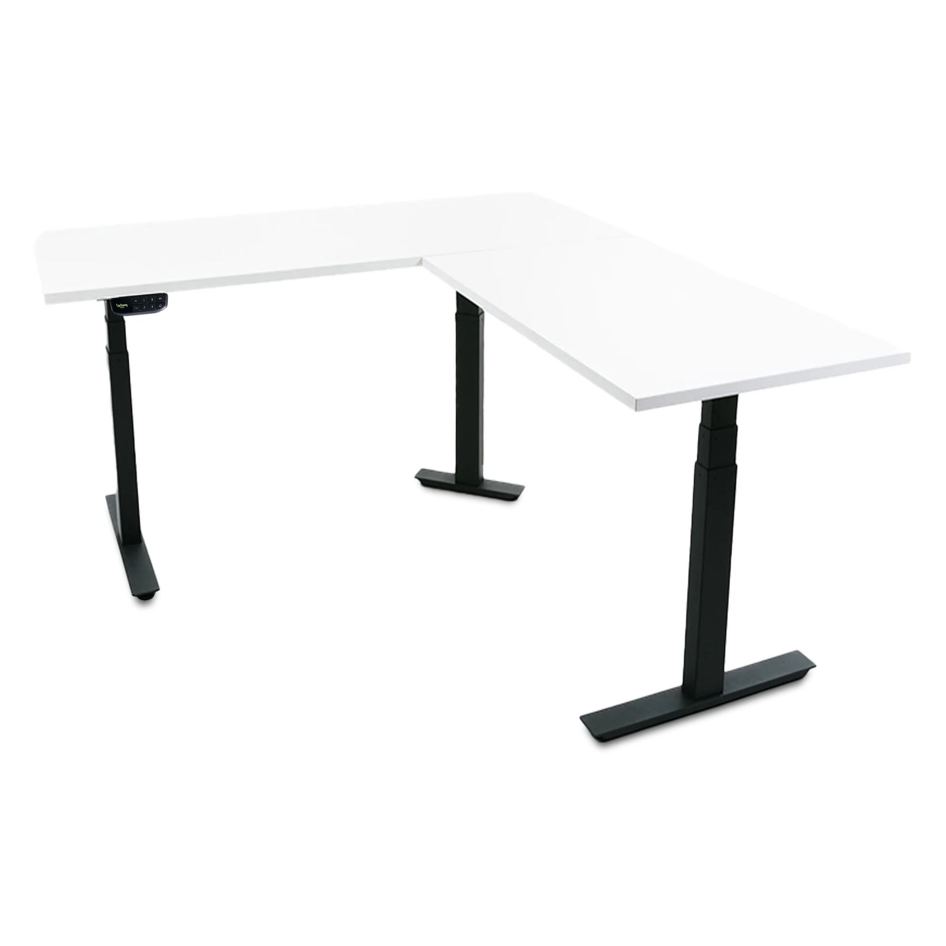 PRO+ Series Corner Melamine Standing Desks