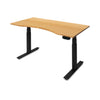 PRO+ Bamboo Ergo Curve Standing Desk