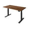 PRO+ Walnut Standing Desk (Contour Edge)