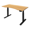 PRO+ Bamboo Ergo Curve Standing Desk