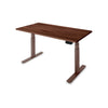 PRO+ Walnut Standing Desk (Contour Edge)