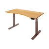 PRO+ Bamboo Ergo Curve Standing Desk