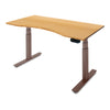 PRO+ Bamboo Ergo Curve Standing Desk
