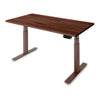 PRO+ Walnut Standing Desk (Contour Edge)
