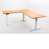PRO+ Corner Melamine Standing Desk
