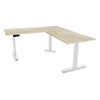PRO+ Corner Melamine Standing Desk