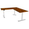 PRO+ Corner Pheasantwood Standing Desk