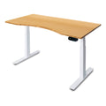 PRO+ Series Bamboo Ergo Curve Standing Desk