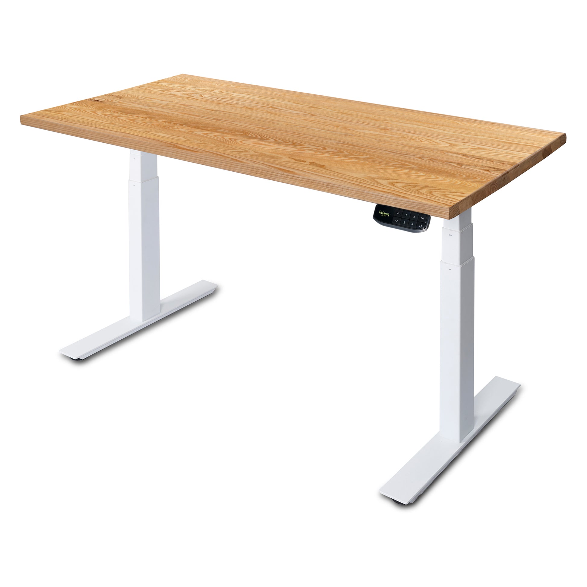 PRO+ Series Natural White Oak Standing Desk