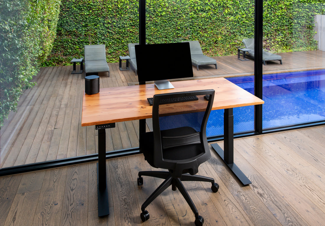 Adjustable Recycled & Reclaimed Wood Desks | UpDown Desk