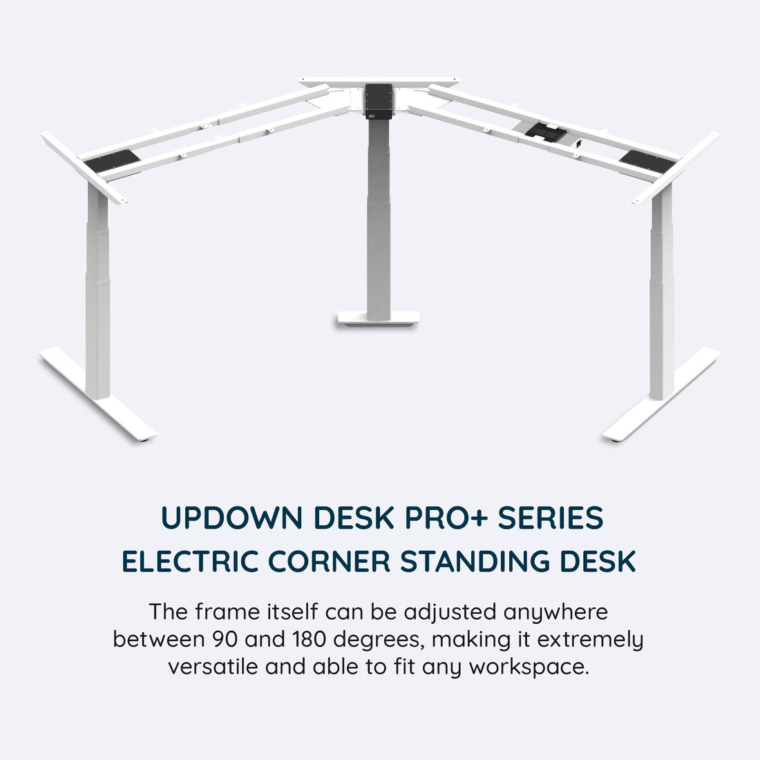 PRO+ Series Corner Bamboo Standing Desk