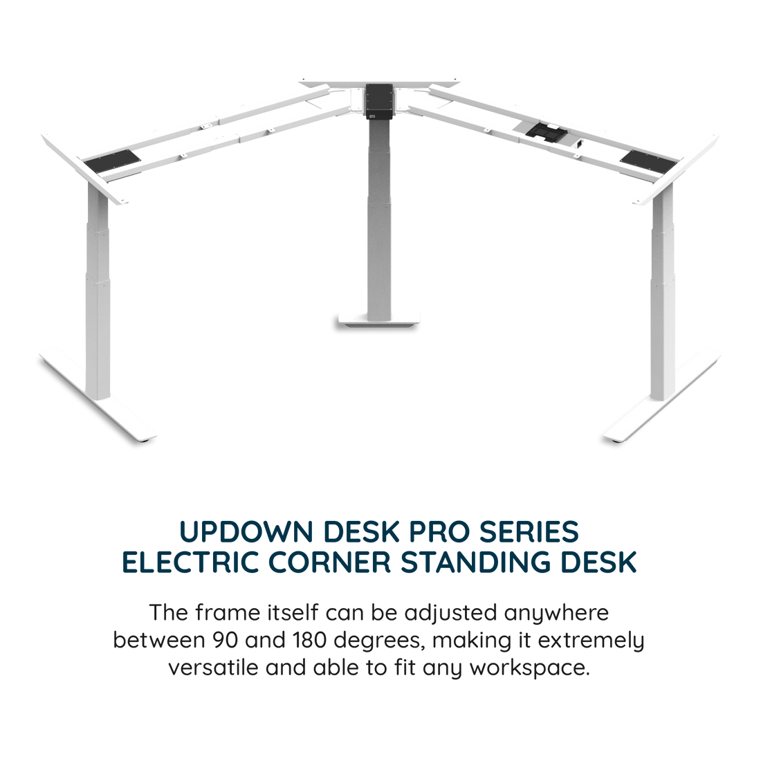 PRO Series Corner Melamine Standing Desks