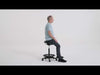Buro Polo Drafting Stool With Wheels