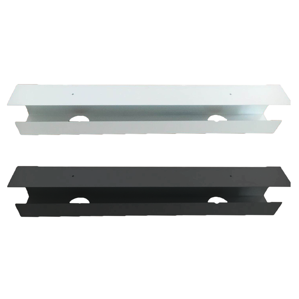 White and Black Cable Tray
